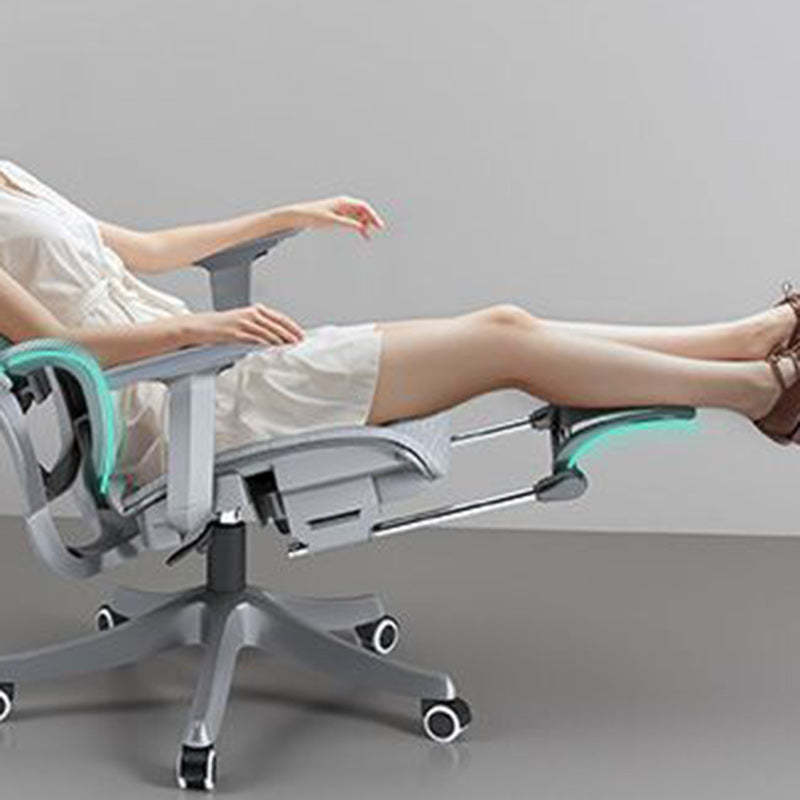 Modern Mesh Metal Breathable Lift Desk Chair
