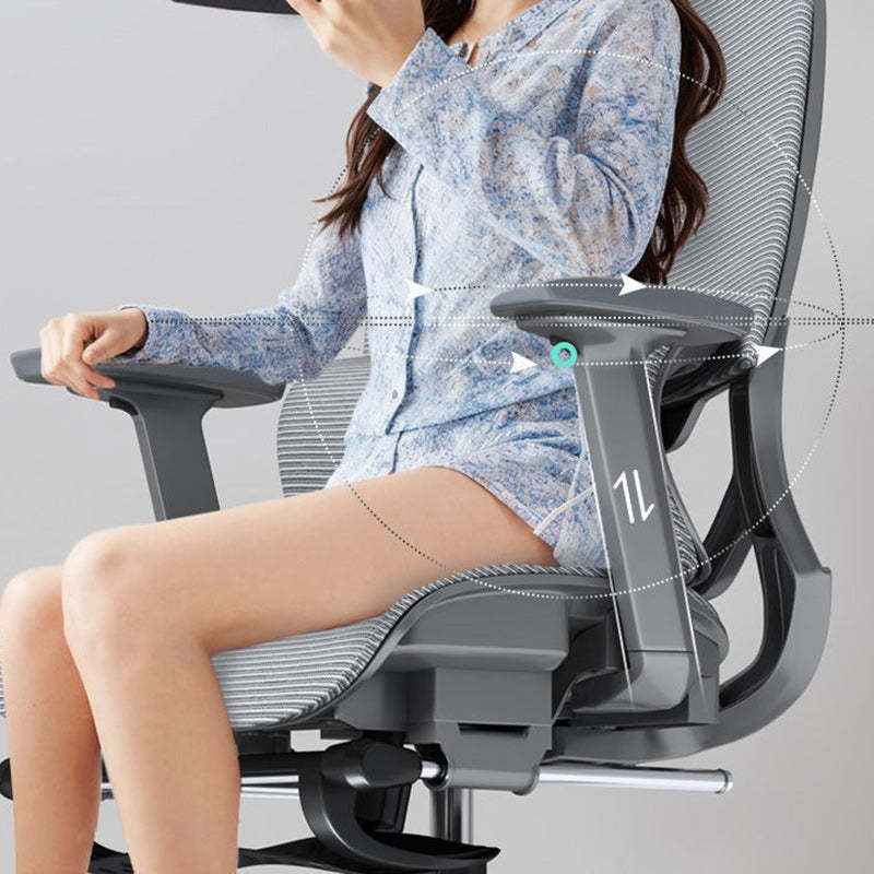 Modern Mesh Metal Breathable Lift Desk Chair