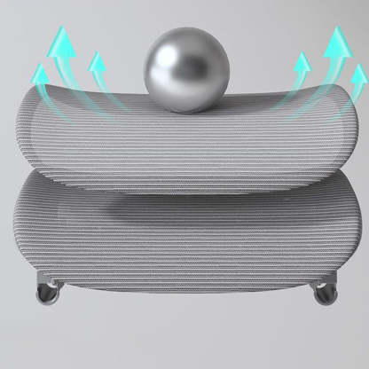 Modern Mesh Metal Breathable Lift Desk Chair