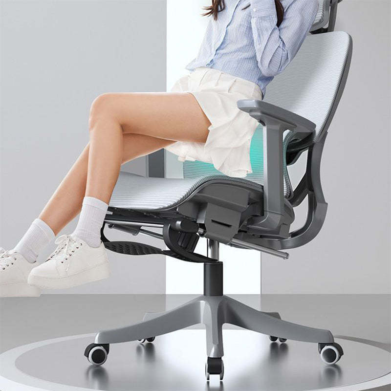 Modern Mesh Metal Breathable Lift Desk Chair