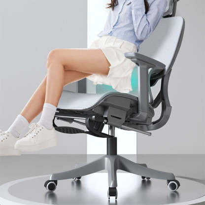 Modern Mesh Metal Breathable Lift Desk Chair