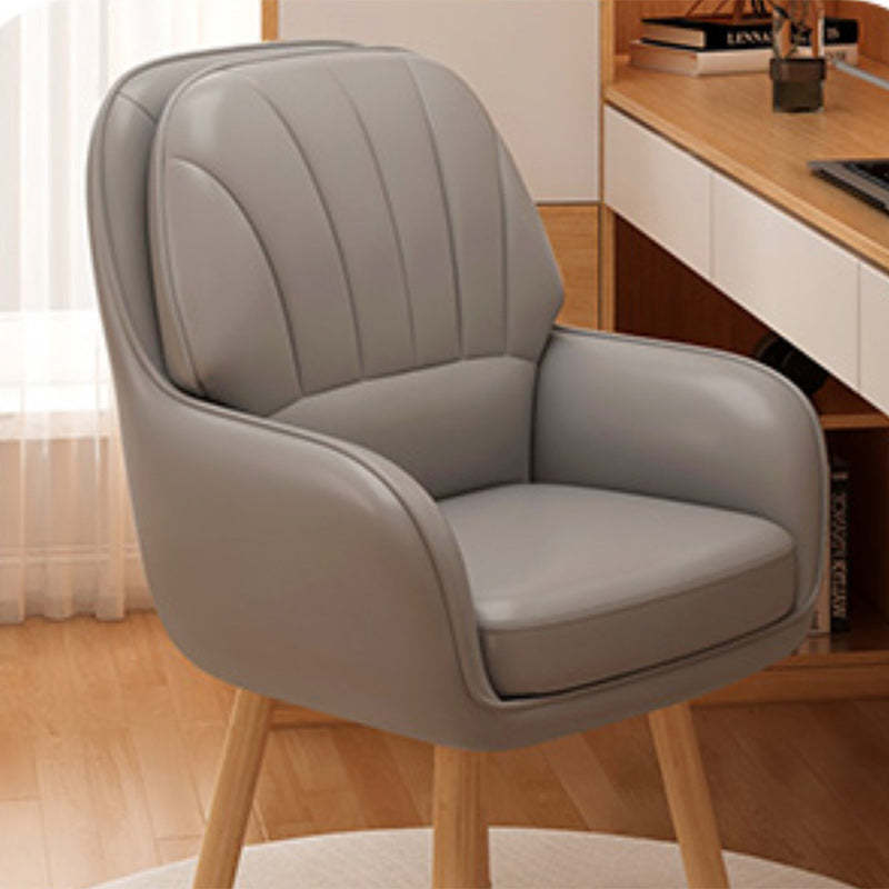 Lighom nordic vanity backrest fabric wood velvet vanity stools
