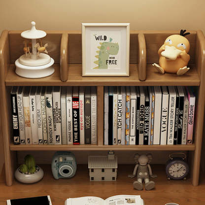 Modern Rubberwood 1-Drawer Desk