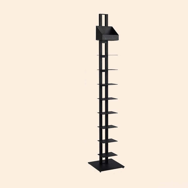 Minimalist Iron 6/8/10-Tier Bookshelf