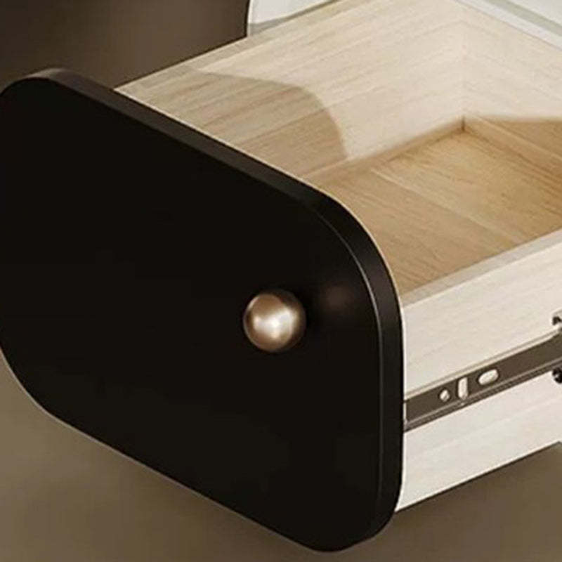 Nordic Eco Lacquered Nightstand 2-Drawer
