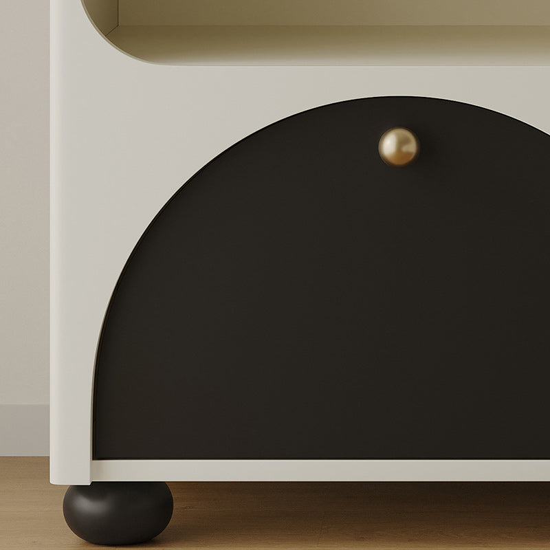 Nordic Pine Cube Dice Nightstand 1-Drawer