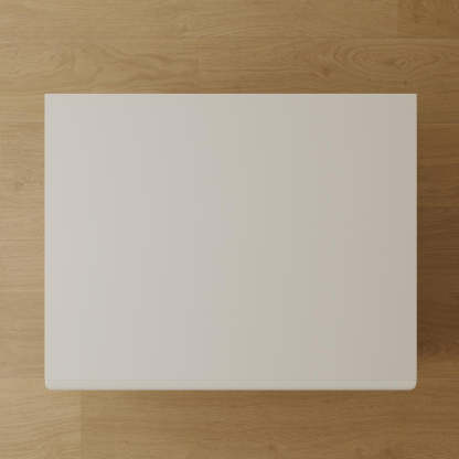 Nordic Pine Cube Dice Nightstand 1-Drawer