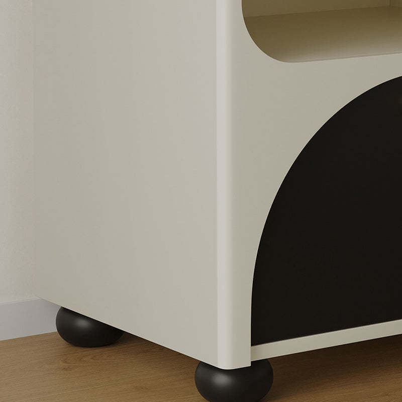 Nordic Pine Cube Dice Nightstand 1-Drawer