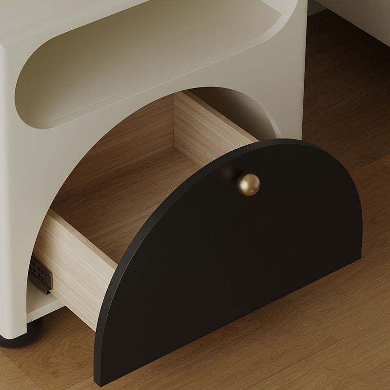 Nordic Pine Cube Dice Nightstand 1-Drawer