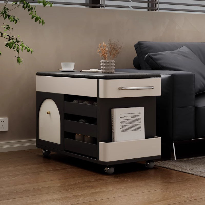 Nordic Steel Rectangular Side Table