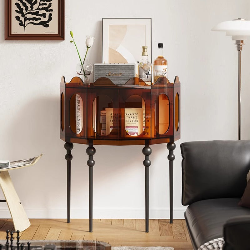 Vintage Acrylic Entryway Table