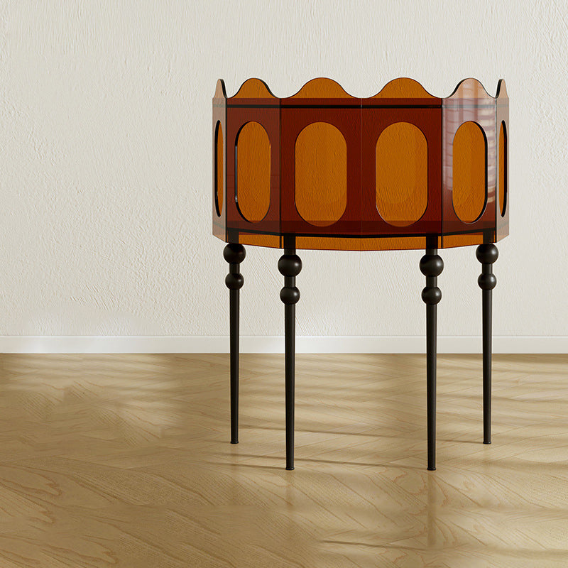 Vintage Acrylic Entryway Table