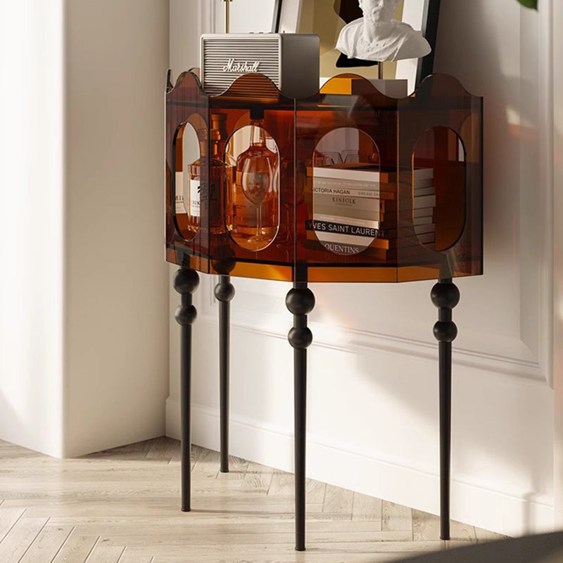 Vintage Acrylic Entryway Table
