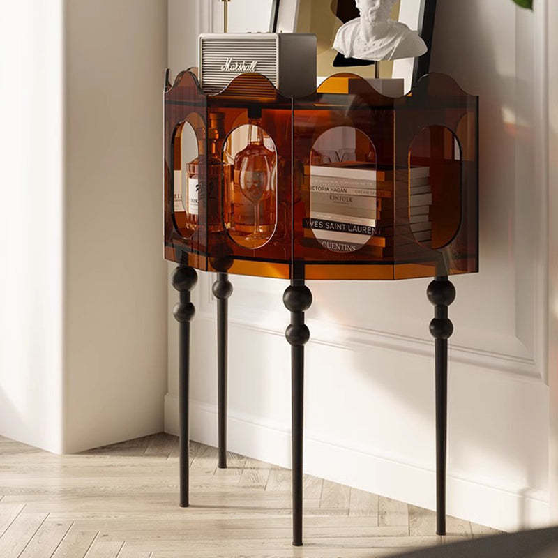 Vintage Acrylic Entryway Table