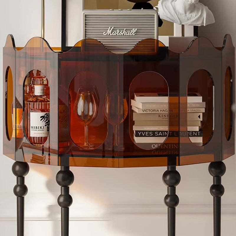 Vintage Acrylic Entryway Table