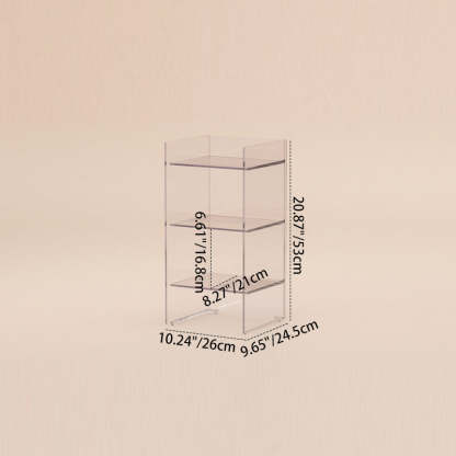 Minimalist Side Table 2/3-Tier — Beige