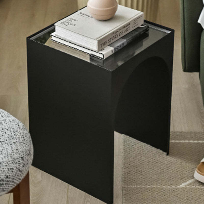 Minimalist Iron Acrylic Arch Side Table