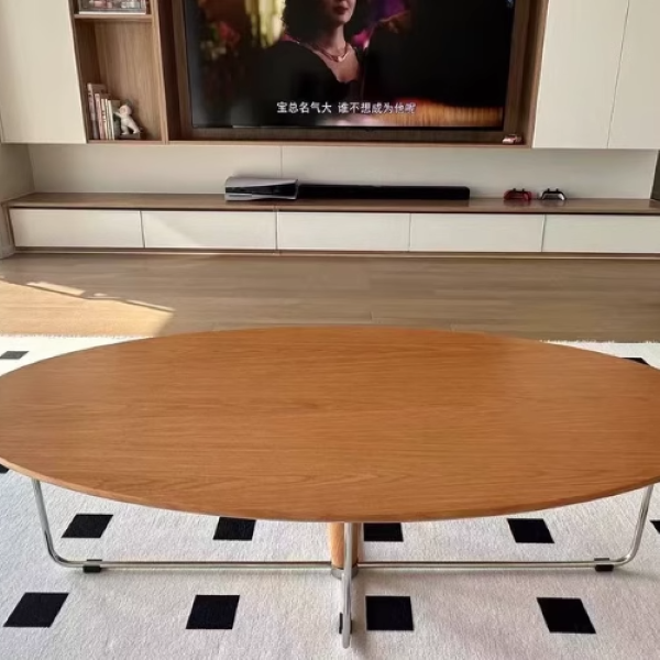 Mid-Century Wood Side Table