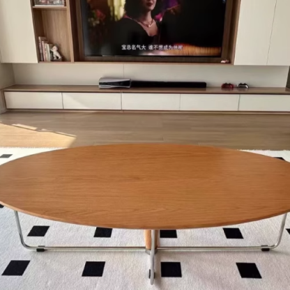 Mid-Century Wood Side Table