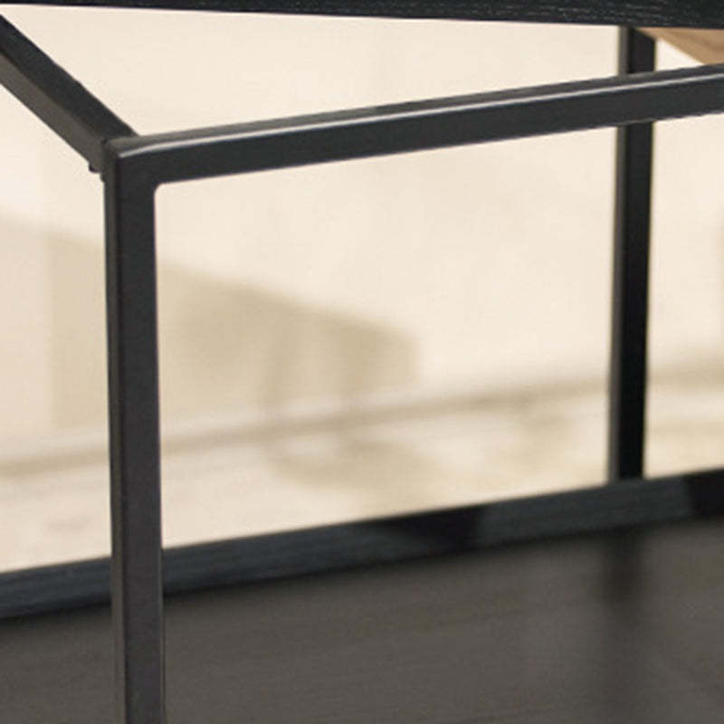 Minimalist Metal 2-Tier Movable Storage Cart