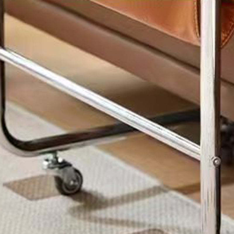 Mid-Century Plank Bedroom Nightstand