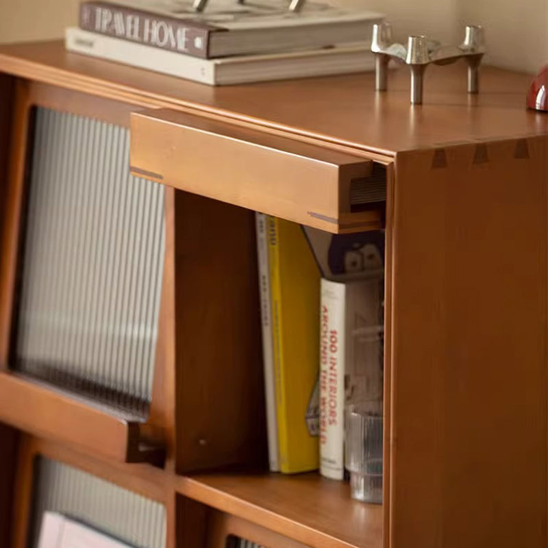 Vintage Wood 4-Cabinet Storage