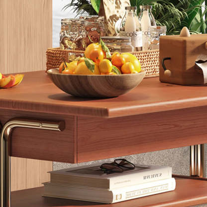 Nordic Wood 3-Tier Storage