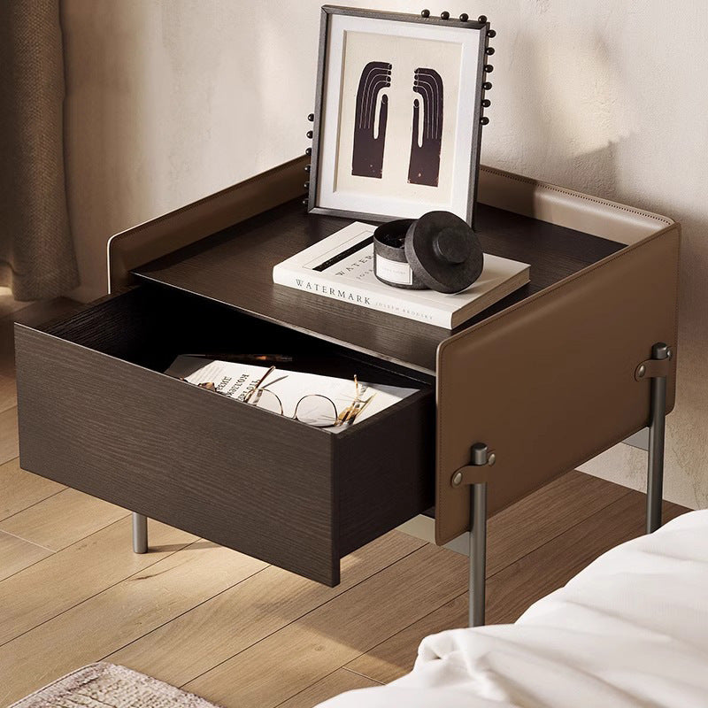Minimalist Wood 1-Drawer Cabinet
