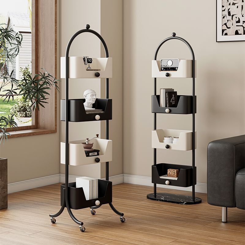 Minimalist Iron 4-Tier Storage Rack