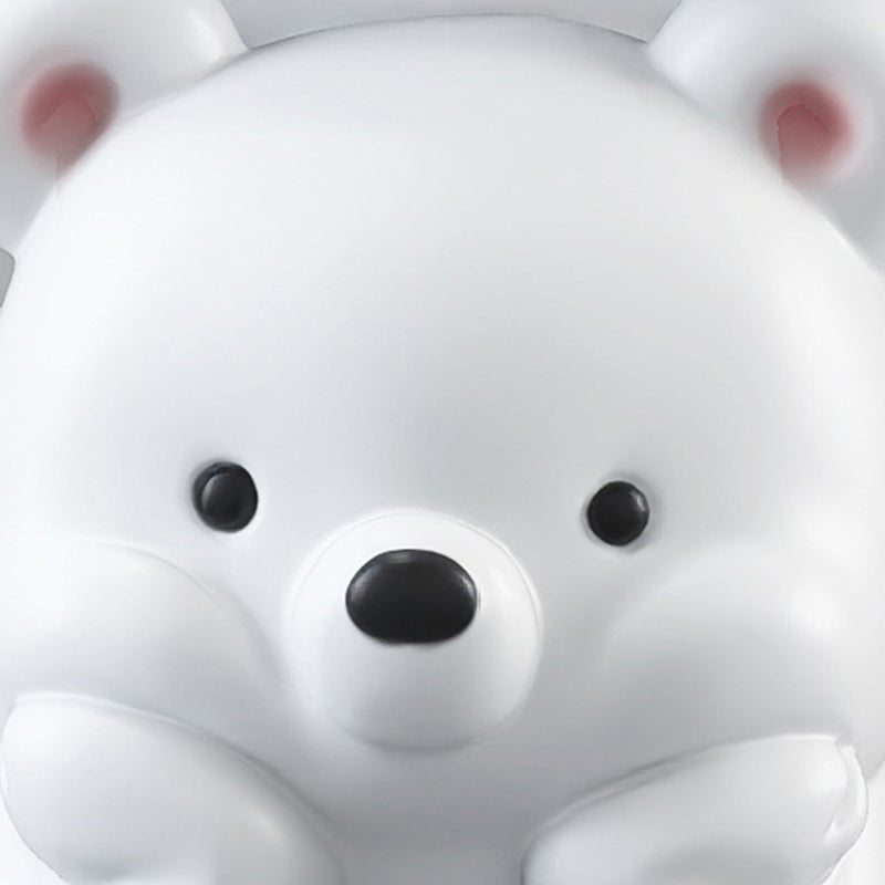 Contemporary Resin Bear-Shaped Side Table