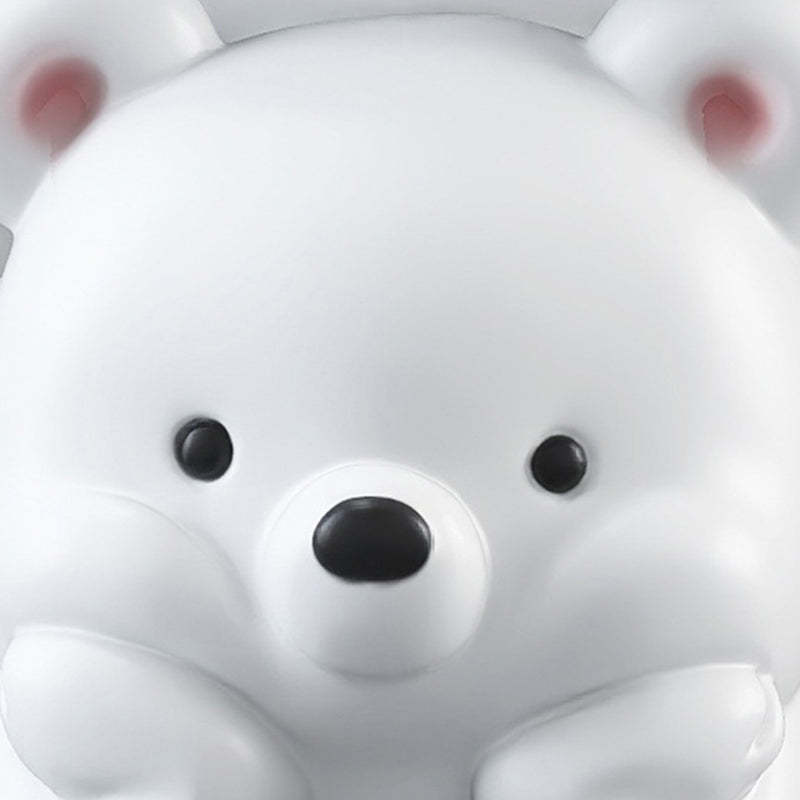 Contemporary Resin Bear-Shaped Side Table
