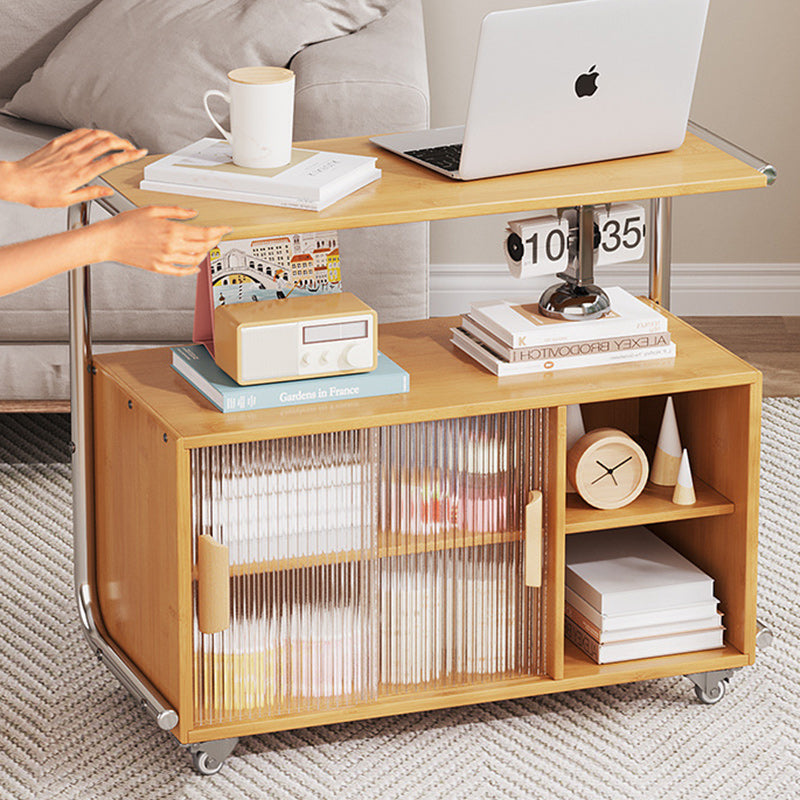 Minimalist Plank Table — B / Original Wood Color