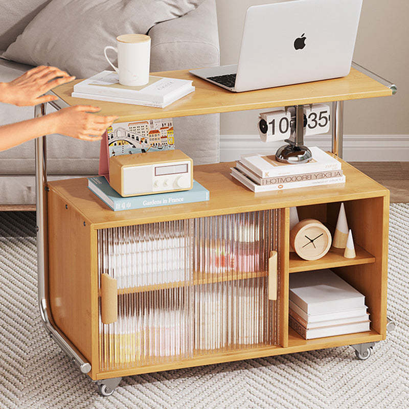 Minimalist Plank Table — B / Original Wood Color