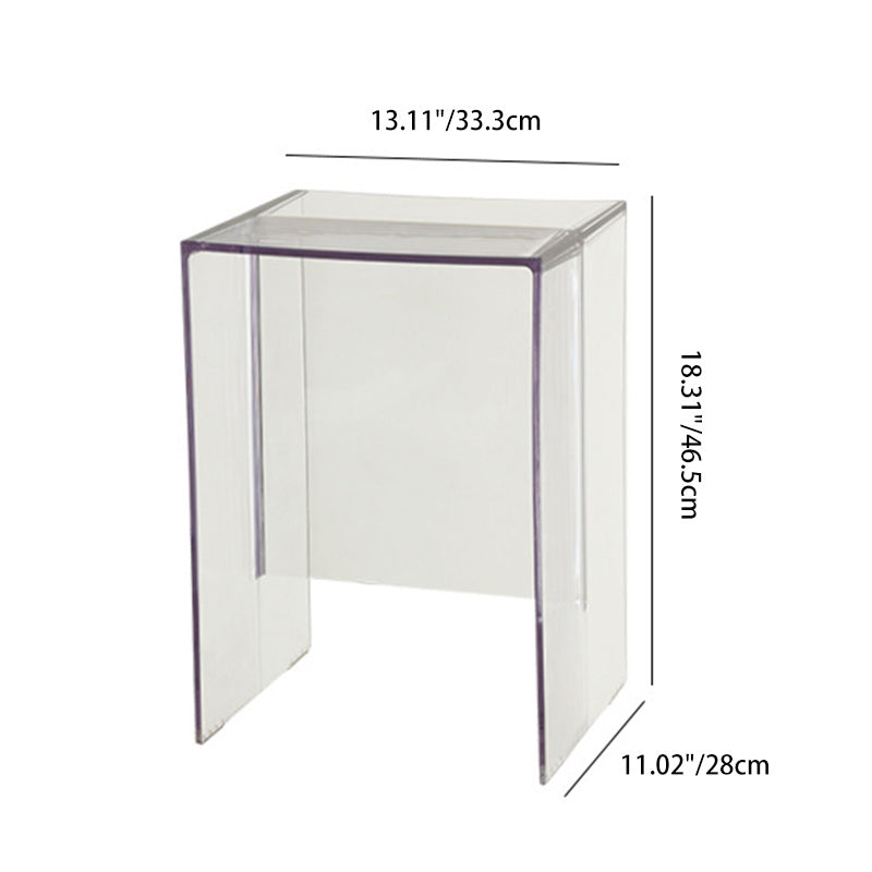 Minimalist Rectangular Side Table