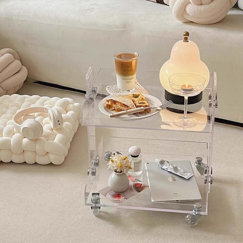 Minimalist Acrylic 2/3-Tier Side Table