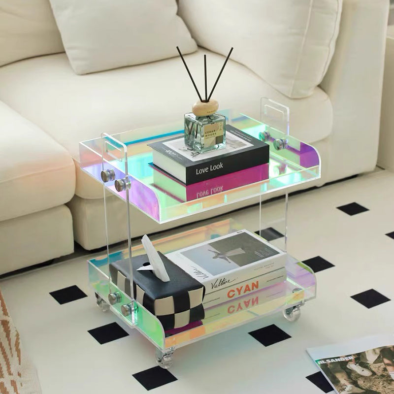 Minimalist Acrylic 2/3-Tier Side Table