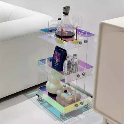 Minimalist Acrylic 2/3-Tier Side Table