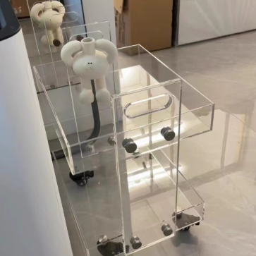 Minimalist Acrylic 2/3-Tier Side Table