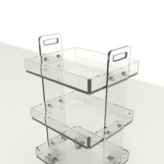 Minimalist Acrylic 2/3-Tier Side Table