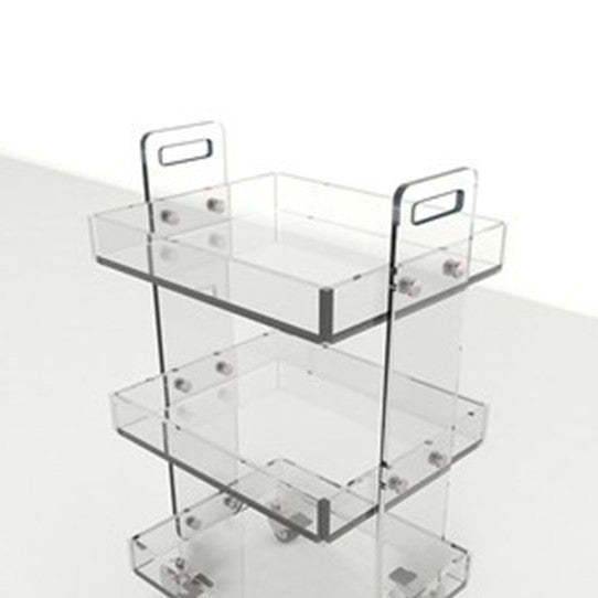 Minimalist Acrylic 2/3-Tier Side Table