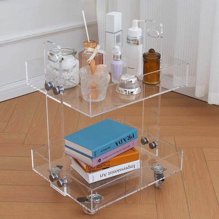 Minimalist Acrylic 2/3-Tier Side Table