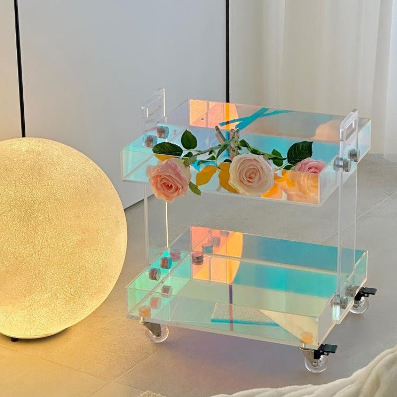 Minimalist Acrylic 2/3-Tier Side Table