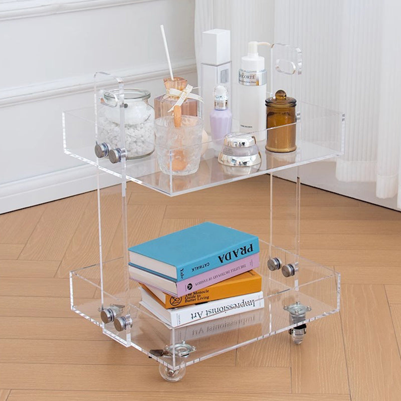 Minimalist Acrylic 2/3-Tier Side Table