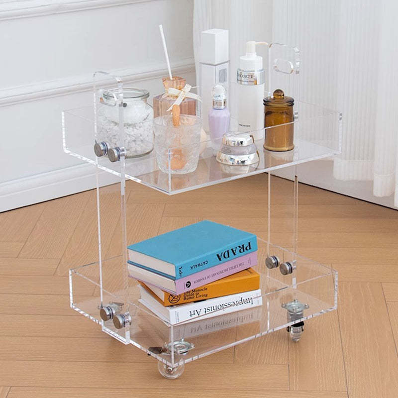 Minimalist Acrylic 2/3-Tier Side Table