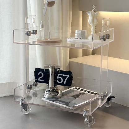 Minimalist Acrylic 2/3-Tier Side Table