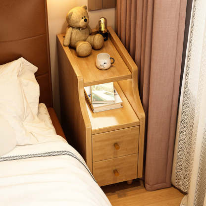 Minimalist Wood Eco-Board Rectangular Nightstand