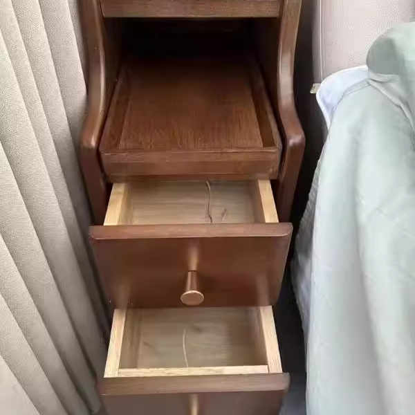 Minimalist Wood Eco-Board Rectangular Nightstand