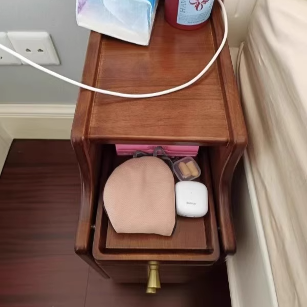 Minimalist Wood Eco-Board Rectangular Nightstand