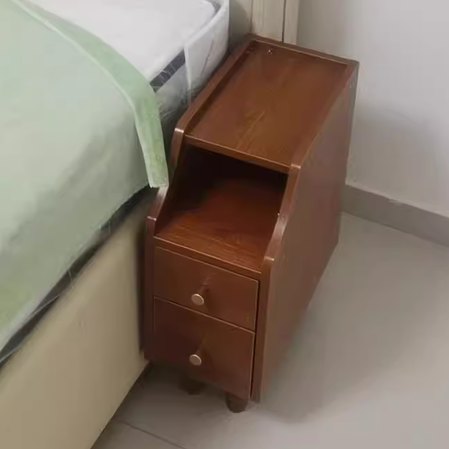 Minimalist Wood Eco-Board Rectangular Nightstand