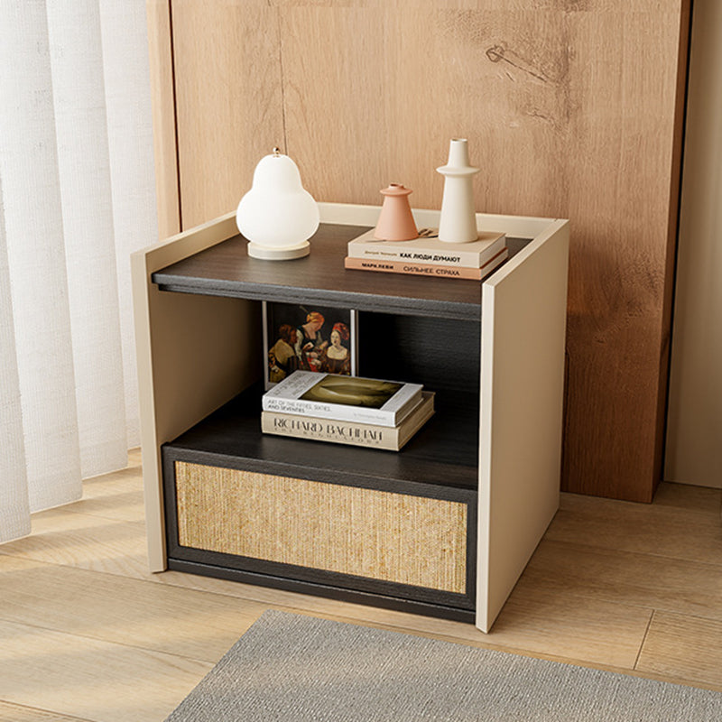 Nordic Wood 1-Drawer Nightstand